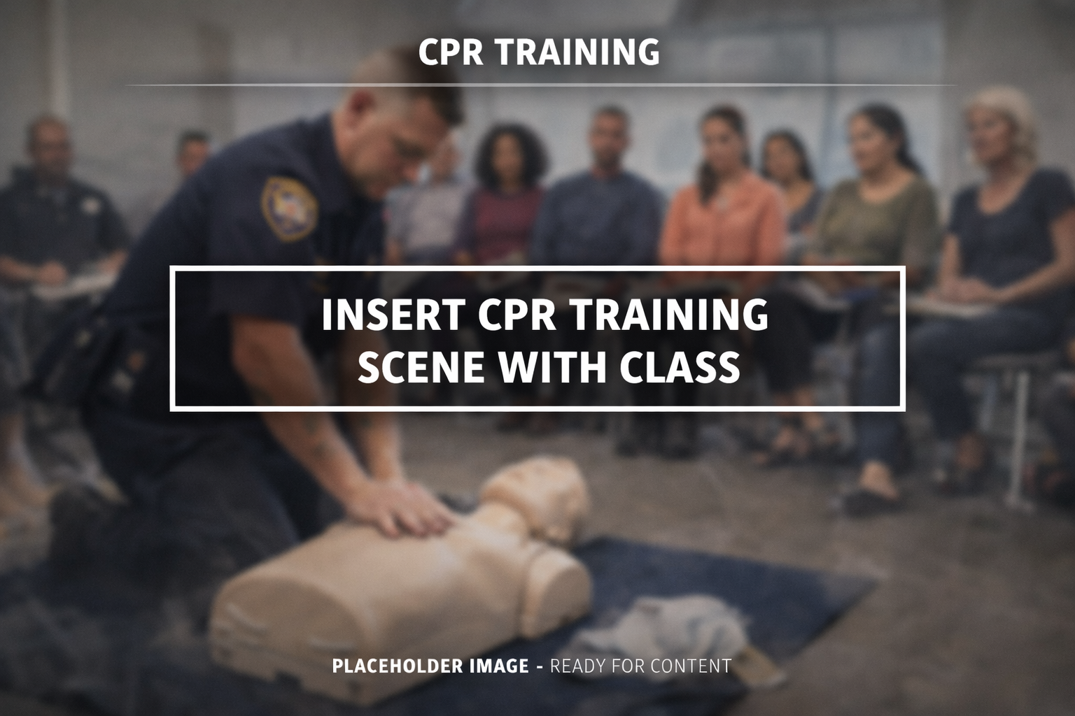 Workplace CPR & First Aid Training